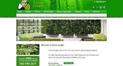 Desktop Screenshot of greenjungleinc.com